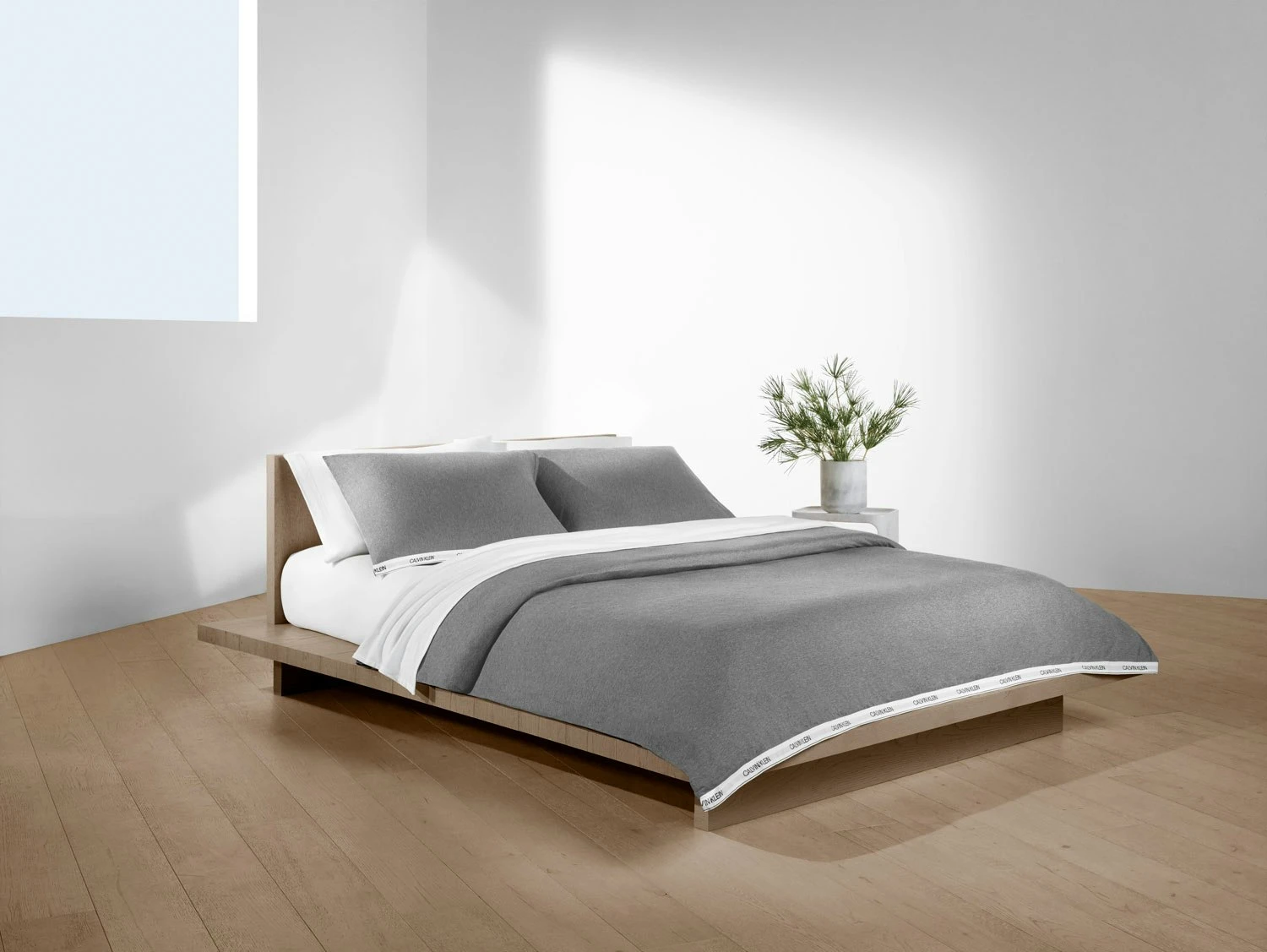 Classic Logo Duvet 150x210 Cm, Heathered Grey 5 Classic Logo Duvet 150x210 Cm, Heathered Grey - Image 3