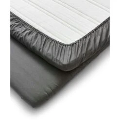 Uutuudet 13 Calm Lakana Pellava 160x200 Cm, Tummanharmaa