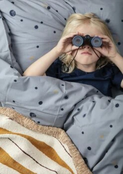 Moon Pussilakanasetti, Baby, Faded Blue -Mille Notty ferm living kids moon pussilakanasetti baby faded blue 1