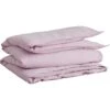Cotton Linen Pussilakana 150x210 Cm, Soothing Lilac