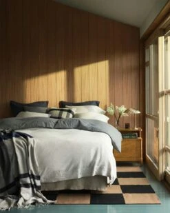 Cotton Linen Pussilakana Vaaleanharmaa, 220x220 Cm -Mille Notty gant home cotton linen pussilakana 9