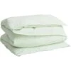 Cotton Linen Pussilakana Spray Green, 220x220 Cm -Mille Notty gant home cotton linen single duvet spray green 0