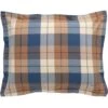 Flannel Ruudullinen Tyynynpäällinen Tummansininen, 50x60 Cm -Mille Notty gant home flannel check pillowcase 50x60 deep blue 0