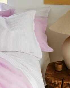 Linen Tyynynpäällinen 50x60 Cm, Washed Purple -Mille Notty gant home linen 3