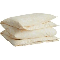 Porcelain Paisley Pussilakana 150x210 Cm, Butter Yellow