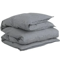 Yarn Dyed Pussilakana Tummansininen, 150x210 Cm