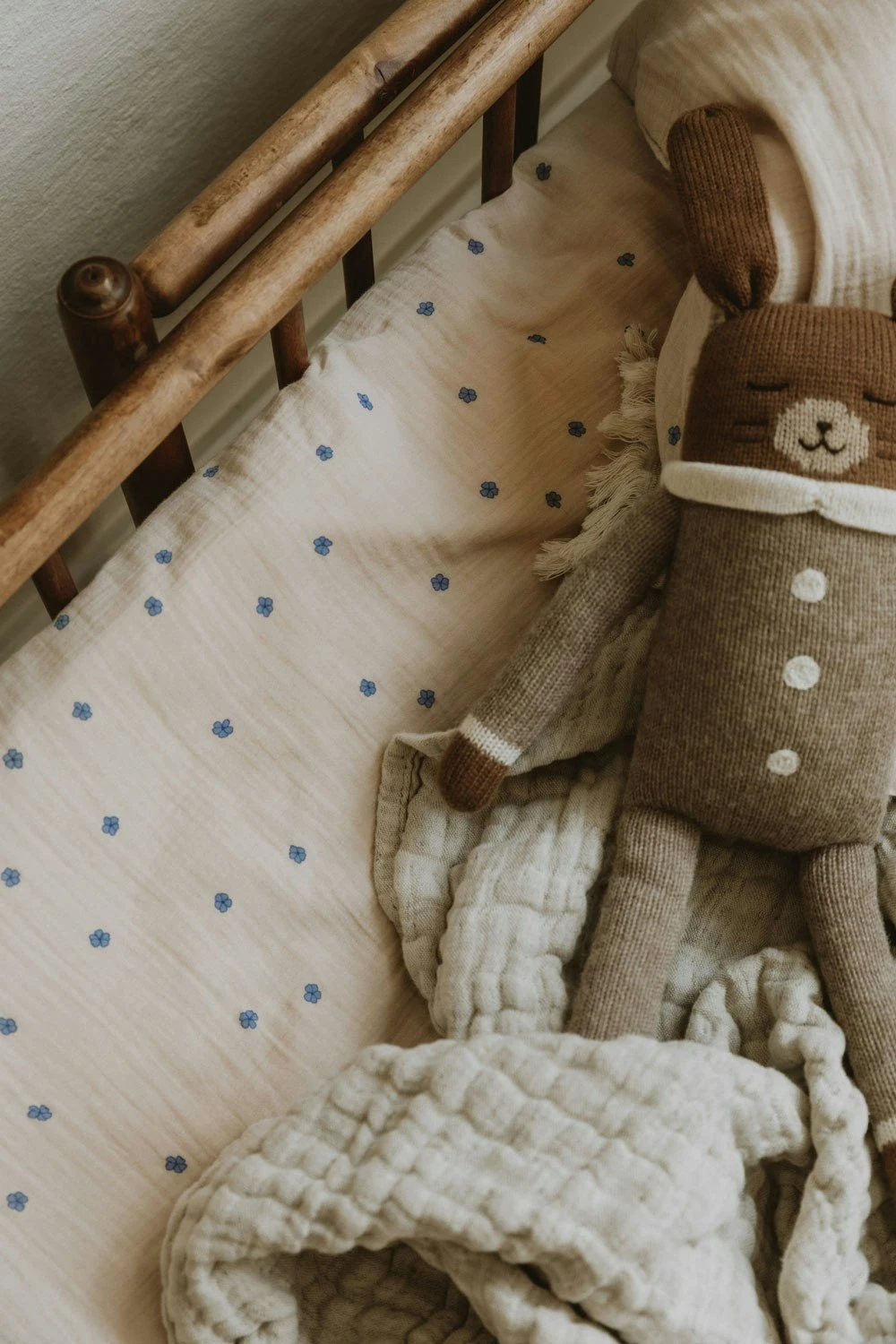 Bleu Vuodevaatteet Musliini, 100x140 Cm 6 Bleu Vuodevaatteet Musliini, 100x140 Cm - Image 4