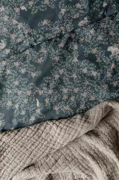 Fauna Forest Vuodesetti 150x210 + 50x60 Cm, Yksittäinen -Mille Notty garbo friends fauna forest bed set baby dk 60