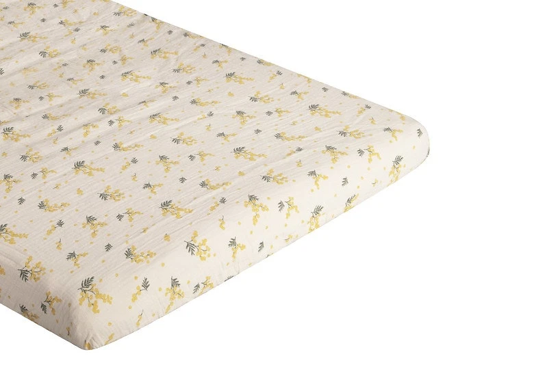 Mimosa Muslin Muotoonommeltu Lakana, 160x200 Cm 4 Mimosa Muslin Muotoonommeltu Lakana, 160x200 Cm - Image 2