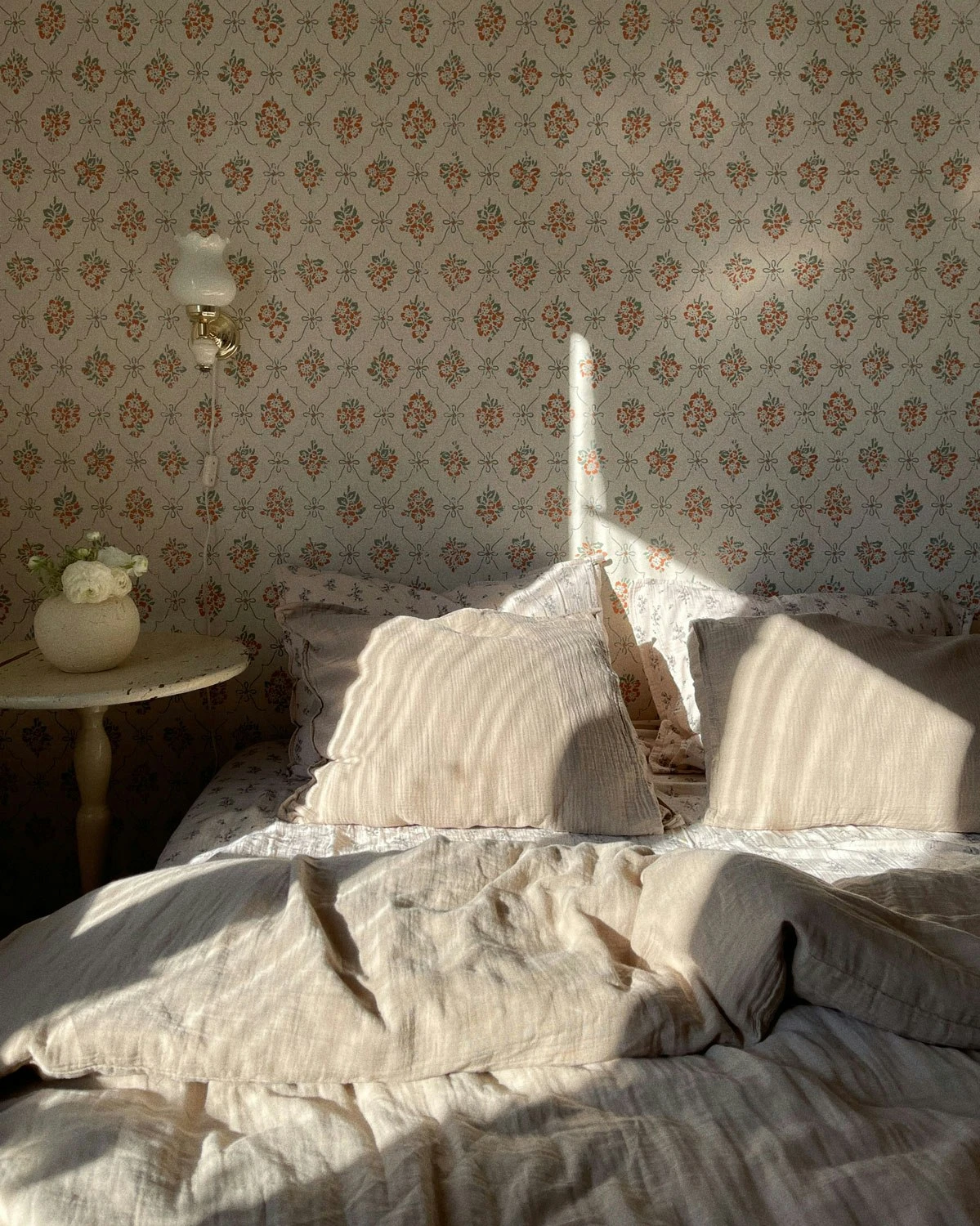 Olive Muslin Pussilakana, 240x220 Cm 4 Olive Muslin Pussilakana, 240x220 Cm - Image 2