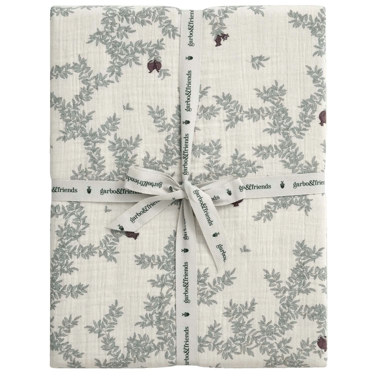 Pomegranate Muotoonommeltu Lakana Musliini, 180x200 Cm 3 Pomegranate Muotoonommeltu Lakana Musliini, 180x200 Cm