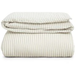 Stripe Anjou Pussilakana Musliini, 260x240 Cm