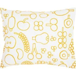 Iittala Oiva Toikka Collection Vuodevaatteet 150x210 Cm, Frutta Yellow -Mille Notty iittala otc duvet cover set 150x210cm cheetah brown 5