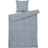 Juna Bæk & Bølge Lines Vuodevaatteet 140x200 Cm, Tummansininen / Valkoinen -Mille Notty juna bk blge lines bed set 14