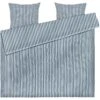 Juna Bæk & Bølge Lines Vuodevaatteet 220x220 Cm, Tummansininen / Valkoinen -Mille Notty juna bk blge lines bed set 3