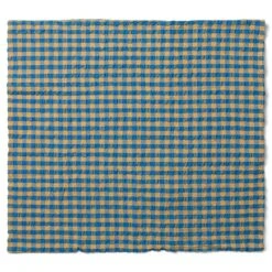 Juna Bæk & Bølge Tyynynpäällinen 50x60 Cm, Sininen/Ochre -Mille Notty juna bk blge tyynynpaallinen 10