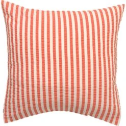 Juna Bæk & Bølge Lines Tyynynpäällinen 60x63 Cm, Chili / Birch