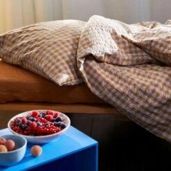 Juna Bæk&Bølge Vuodevaatteet 200x220 + 60x63 Cm, Hiekanväriset / Vaaleansiniset 9 Juna Bæk&Bølge Vuodevaatteet 200x220 + 60x63 Cm, Hiekanväriset / Vaaleansiniset -Mille Notty juna bkblge vuodevaatteet 19