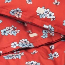 Juna Grand Pleasantly Pussilakanasetti 220x220 + 50x60 Cm, Chili -Mille Notty juna grand pleasantly paslakanset 140x200 cm bla no 33