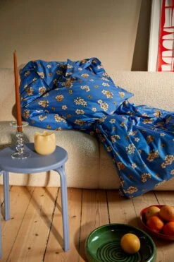 Juna Grand Pleasantly Pussilakanasetti 220x220 + 50x60 Cm, Sininen 11 Juna Grand Pleasantly Pussilakanasetti 220x220 + 50x60 Cm, Sininen -Mille Notty juna grand pleasantly pussilakanasetti 38