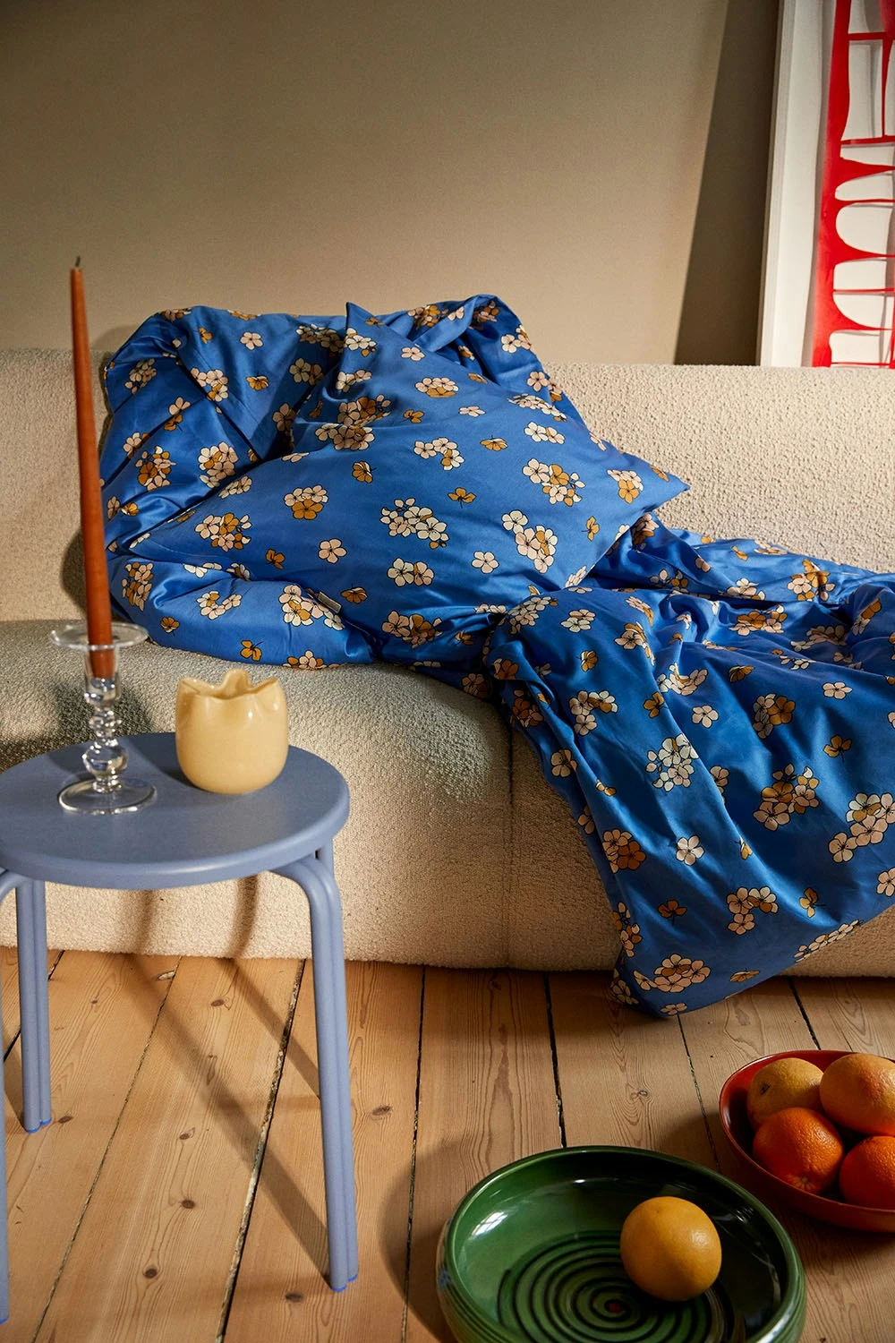 Juna Grand Pleasantly Pussilakanasetti 140x200 + 50x70 Cm, Chili 8 Juna Grand Pleasantly Pussilakanasetti 140x200 + 50x70 Cm, Chili - Image 6