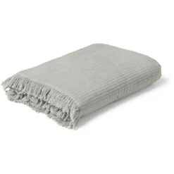 Juna View Bedspread 280x260cm, Grey