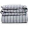 Lexington Striped Lyocell/Cotton Pussilakana Sininen / Valkoinen, 150x210 Cm -Mille Notty lexington blu wht striped lyocell cot duvet cover 150x210 0