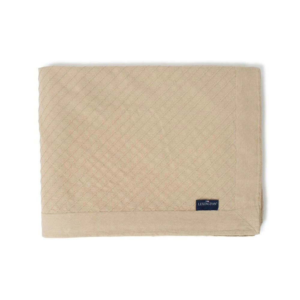 Lexington Diagonal Structured Päiväpeite Vaalean Beige 160x240 Cm 3 Lexington Diagonal Structured Päiväpeite Vaalean Beige 160x240 Cm