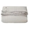 Lexington Striped Lyocell/Cotton Pussilakana Harmaa/Valkoinen, 150x210 Cm -Mille Notty lexington gray white striped lyocell cotton duvet cover 3