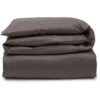 Lexington Hotel Cotton Sateen Pussilakana 220x220 Cm, Charcoal Grey