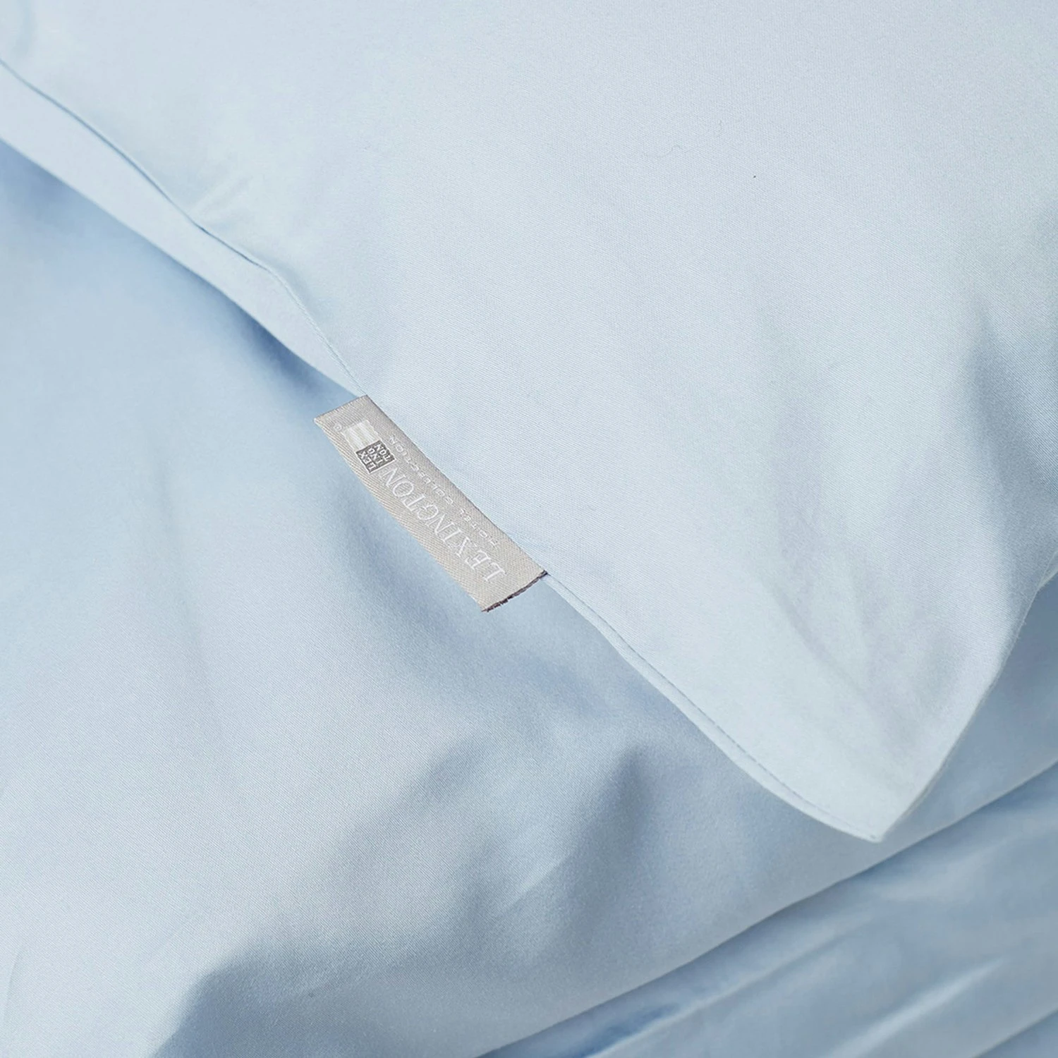 Lexington Hotel Cotton Sateen Pussilakana 220x220 Cm, Sky Blue 4 Lexington Hotel Cotton Sateen Pussilakana 220x220 Cm, Sky Blue - Image 2