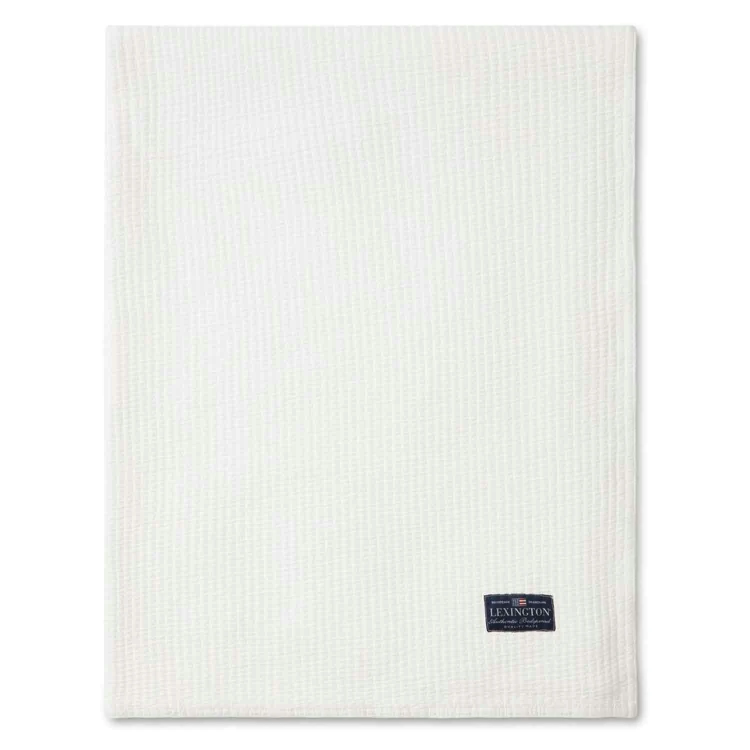 Lexington Stripe Quilted Cotton Päiväpeite Valkoinen, 160x240 Cm 3 Lexington Stripe Quilted Cotton Päiväpeite Valkoinen, 160x240 Cm