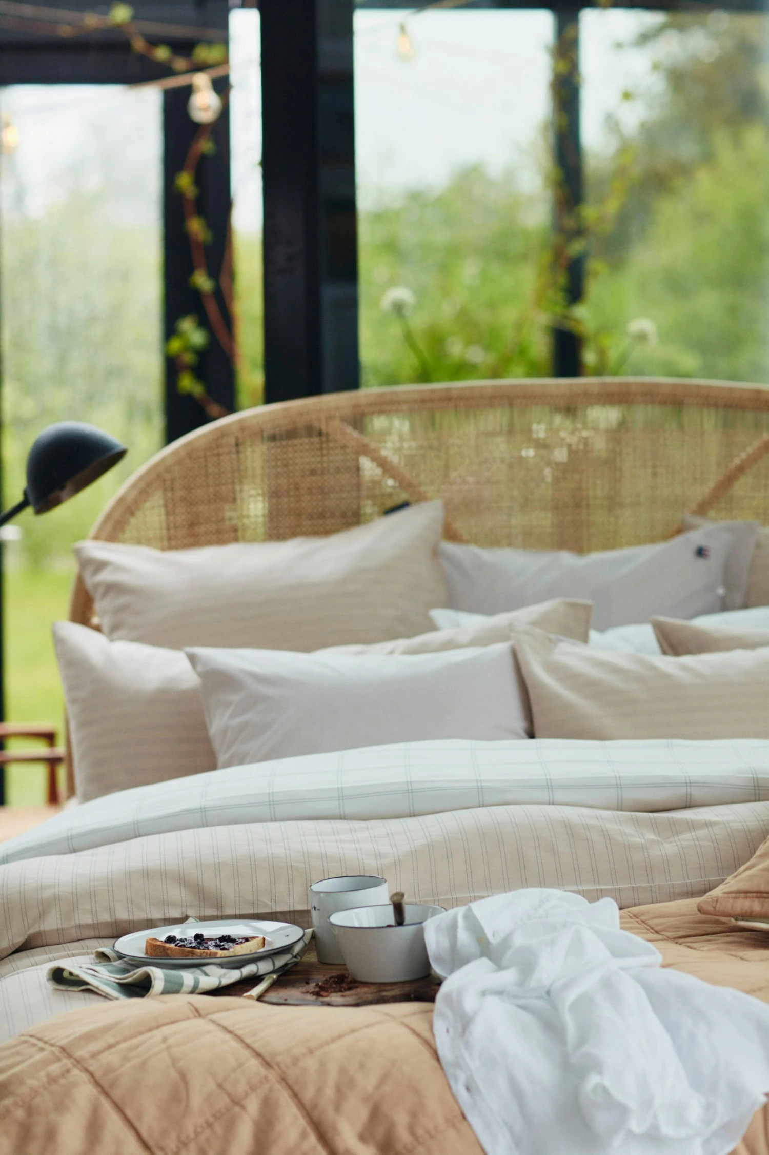 Lexington Striped Tyynynpäällinen Beige / Tummansininen, 65x65 Cm 6 Lexington Striped Tyynynpäällinen Beige / Tummansininen, 65x65 Cm - Image 4