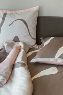 Mette Ditmer Process Vuodevaatteet Ruskeat, 140x200 Cm -Mille Notty mette ditmer process bed set w140xl200 cm brown 2