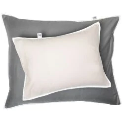 Mille Notti Duetto Tyynynpäällinen Harmaa/Beige, 50x90 Cm -Mille Notty mille notti duetto orngott 50x60 15