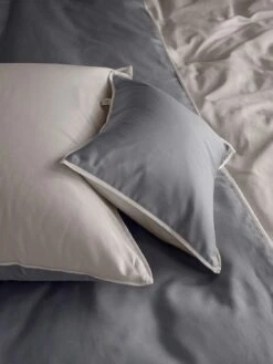 Mille Notti Duetto Tyynynpäällinen Harmaa/Beige, 50x90 Cm -Mille Notty mille notti duetto orngott 50x60 19