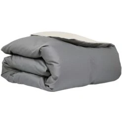 Mille Notti Duetto Pussilakana Harmaa/Beige, 200x220 Cm