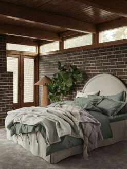 Mille Notti Satina Pussilakana Vihreä, 220x220 Cm 8 Mille Notti Satina Pussilakana Vihreä, 220x220 Cm -Mille Notty mille notti satina paslakan 140x200 2