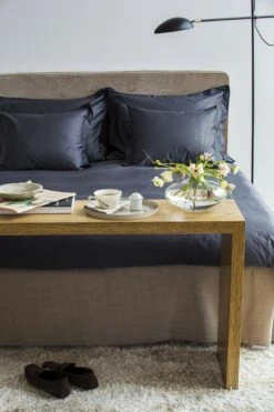 Mille Notti Satina Tyynynpäällinen Tummanharmaa, 60x63 Cm -Mille Notty mille notti satina tyynynpaallinen 50x60cm tummanharmaa 1