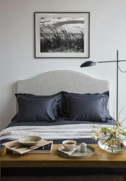 Mille Notti Satina Tyynynpäällinen Tummanharmaa, 60x63 Cm -Mille Notty mille notti satina tyynynpaallinen 50x60cm tummanharmaa 2