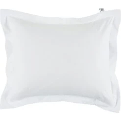 Mille Notti Satina Tyynynpäällinen Ekologinen Valkoinen, 50x70 Cm