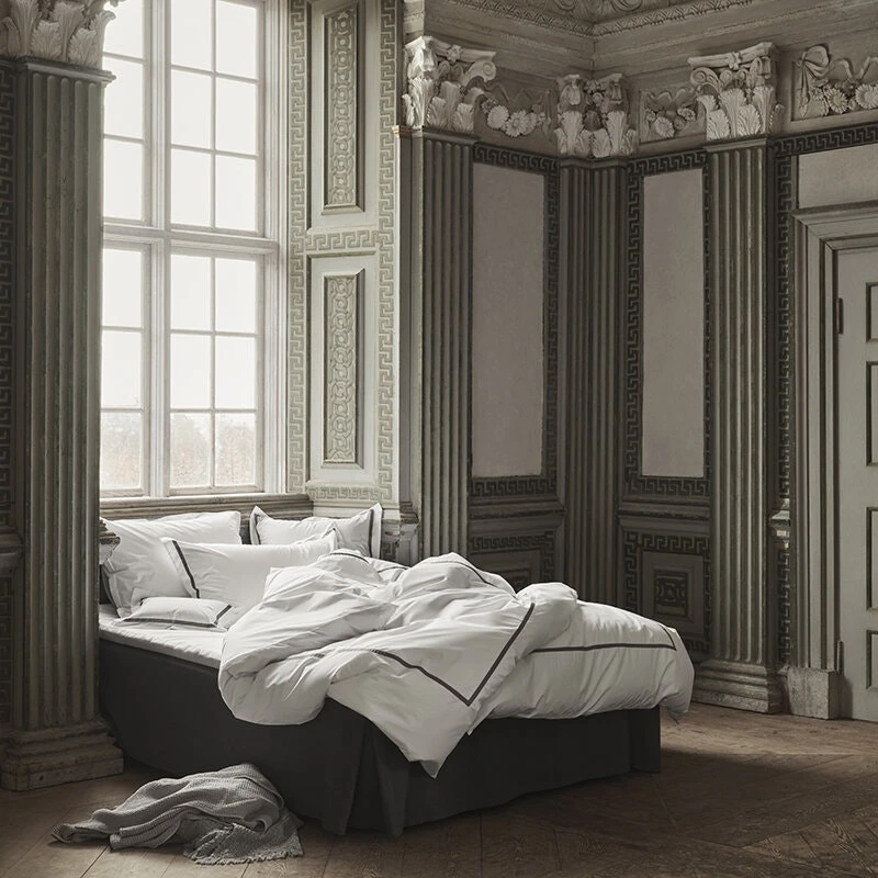 Mille Notti Singolo Pussilakana Ekologinen Harmaa, 140x200 Cm 4 Mille Notti Singolo Pussilakana Ekologinen Harmaa, 140x200 Cm - Image 2