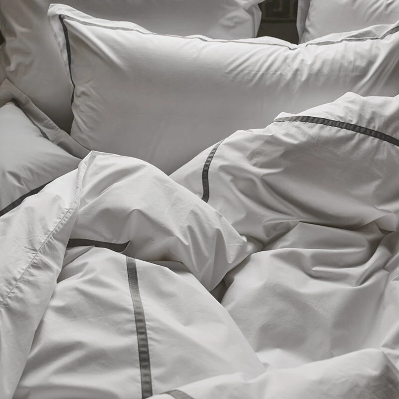 Mille Notti Singolo Pussilakana Ekologinen Harmaa, 140x200 Cm 5 Mille Notti Singolo Pussilakana Ekologinen Harmaa, 140x200 Cm - Image 3