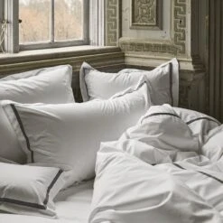 Mille Notti Singolo Tyynynpäällinen Ekologinen Harmaa, 50x60 Cm -Mille Notty mille notti singolo tyynynpaallinen eko harmaa 1 1