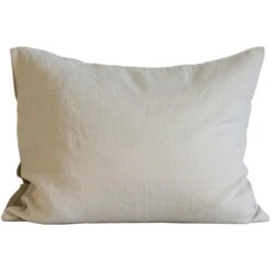 Linen Tyynynpäällinen 50x60 Cm 2-pakkaus, Warm Grey