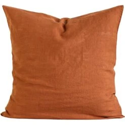 Linen Tyynynpäällinen 65x65 Cm, Amber