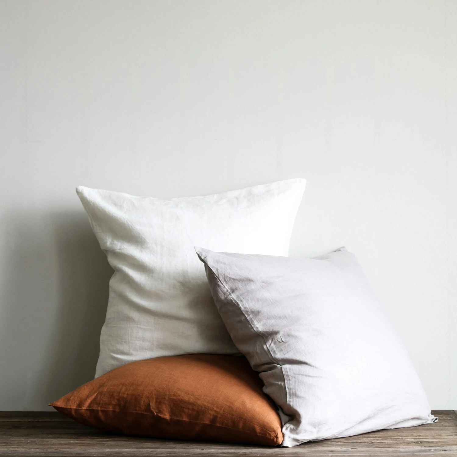 Linen Tyynynpäällinen 65x65 Cm, Valkoinen 5 Linen Tyynynpäällinen 65x65 Cm, Valkoinen - Image 3