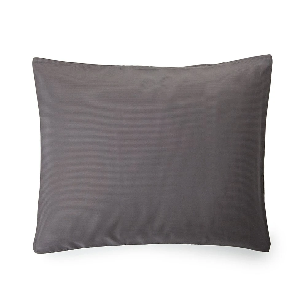 Cotton Sateen Tyynynpäällinen 50x60 Cm, Harmaa 3 Cotton Sateen Tyynynpäällinen 50x60 Cm, Harmaa